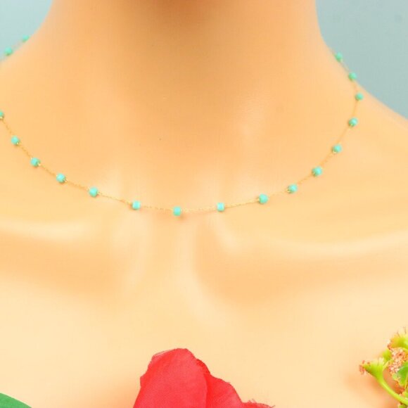 Delicate & Contemporary Necklace Chain, A Lovely Choice for Women, EVCH1420 - Picture 3 of 10